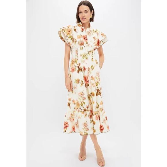 Tuckernuck Dresses & Skirts - TUCKERNUCK Romantic Floral Alicia Dress S - NWT